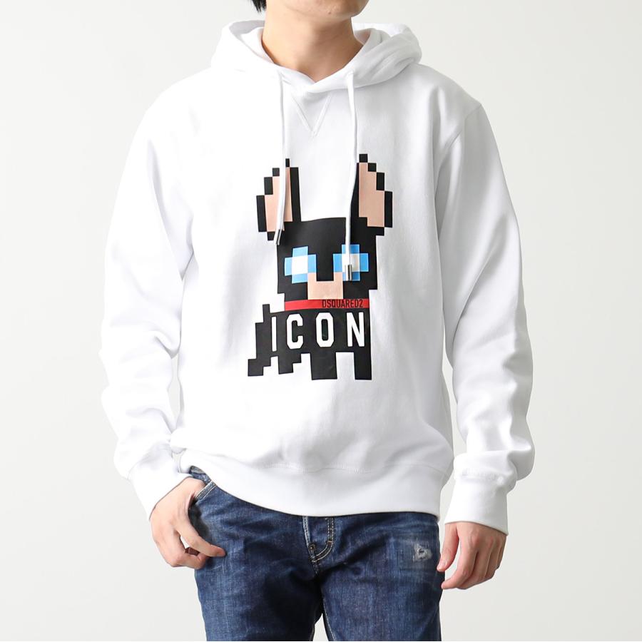 DSQUARED2 ディースクエアード パーカー ICON COOL HOODIE S79GU0105 