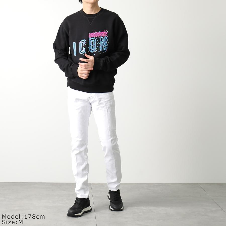 DSQUARED2 ディースクエアード トレーナー PIXELED ICON COOL DSQUARED2 ディースクエアード トレーナー PIXELED ICON COOL