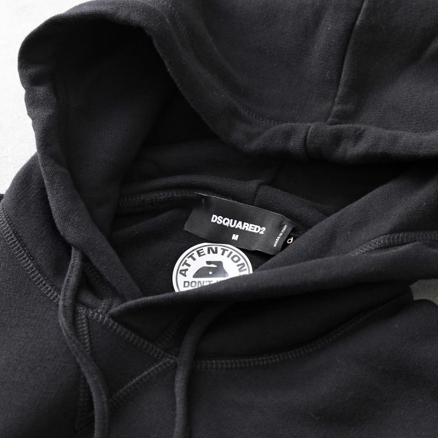 DSQUARED2（ディースクエアード） パーカー PIXELED ICON COOL HOODIE 