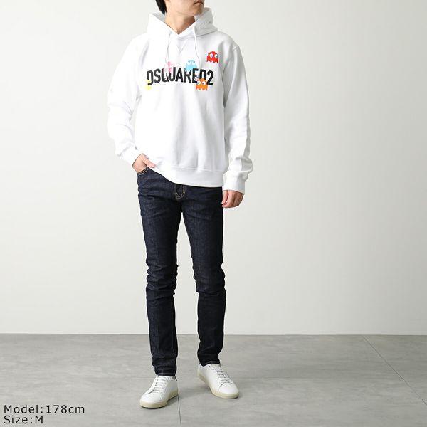 DSQUARED2 ディースクエアード パーカー PAC-MAN HOODIE COOL 