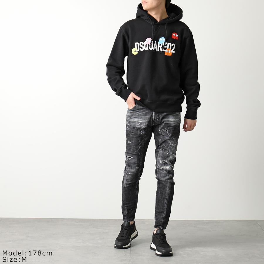 DSQUARED2（ディースクエアード） パーカー PAC-MAN HOODIE COOL 