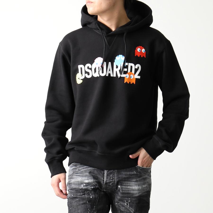 【新品】DSQUARED2 パックマン パーカー フーディ Lサイズ 新品】DSQUARED2 パックマン パーカー フーディ Lサイズ
