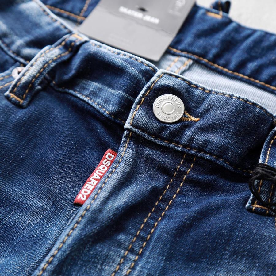 DSQUARED2 ディースクエアード デニム SKATER JEANS S74LB1317 DSQUARED2 ディースクエアード デニム SKATER JEANS S74LB1317