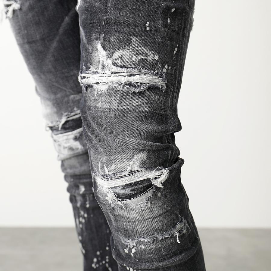 Dsquared2 ディースクエアード ブラックウォッシュ ダメージ加工 楽天市場】ディースクエアード DSQUARED2 メンズ パンツ ジーンズ