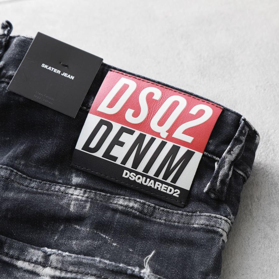 DSQUARED2 ディースクエアード デニム SKATER JEANS S74LB1325 DSQUARED2 ディースクエアード デニム SKATER JEANS S74LB1325