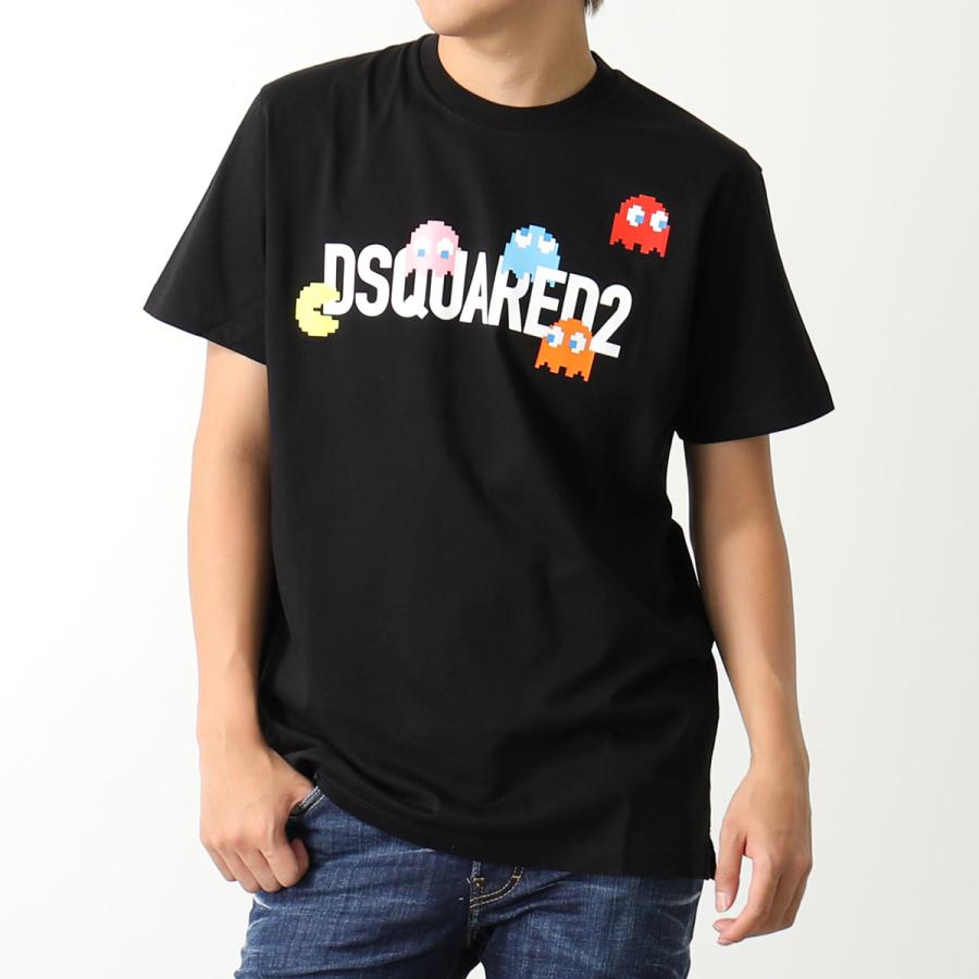 DSQUARED2 パックマン Tシャツ XXL 美品 DSQUARED2（ディースクエアード） 半袖 Tシャツ PAC-MAN パックマン