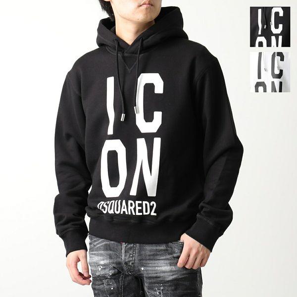 DSQUARED2 ディースクエアード パーカー ICON SQUARED COOL HOODIE 