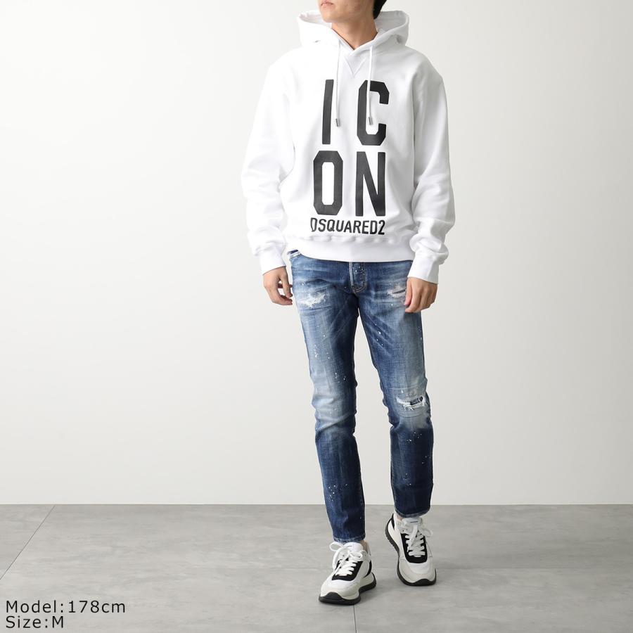 DSQUARED2（ディースクエアード） パーカー ICON SQUARED COOL HOODIE