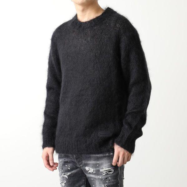 DSQUARED2 ディースクエアード セーター FUZZY CREWNECK KNIT