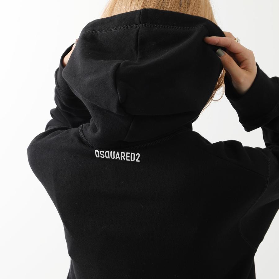 DSQUARED2 ディースクエアード パーカー ICON HILDE COOL HOODIE S80GU0095 S25516 レディース プルオーバー スウェット カラー2色｜s-musee｜09