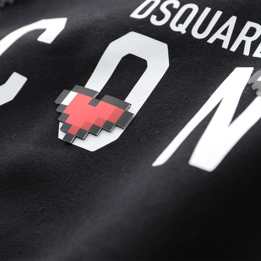 DSQUARED2 ディースクエアード 23AW スウェットトレーナー S80GU0092 S25516 ブラック XS 楽天市場】DSQUARED2 ディースクエアード トレーナー ICON GAME LOVER