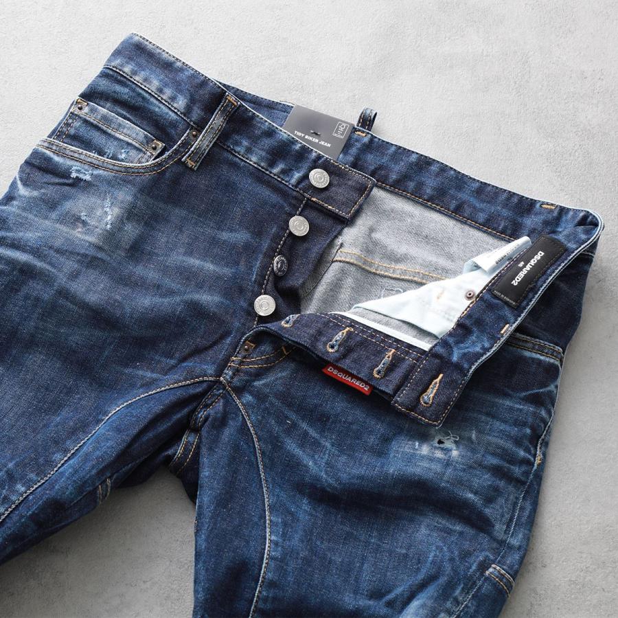 新品未使用 DSQUARED2 振り向く シド レオパード Skater Jean 42