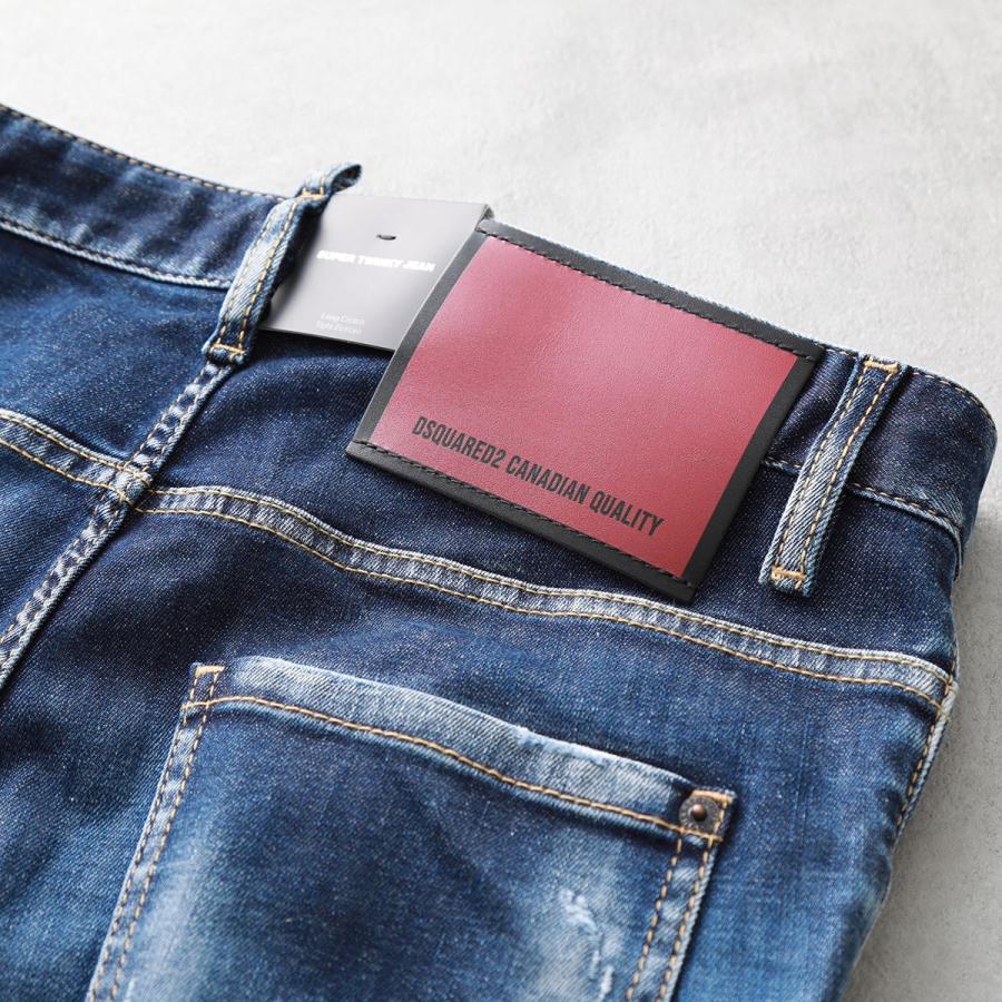 DSQUARED2 ディースクエアード ジーンズ DARK SCAR WASH SUPER DSQUARED2 ディースクエアード ジーンズ DARK SCAR WASH SUPER