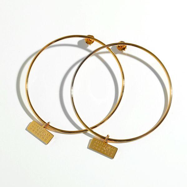 MM6 エムエムシックス メゾンマルジェラ フープピアス SM6VG0051