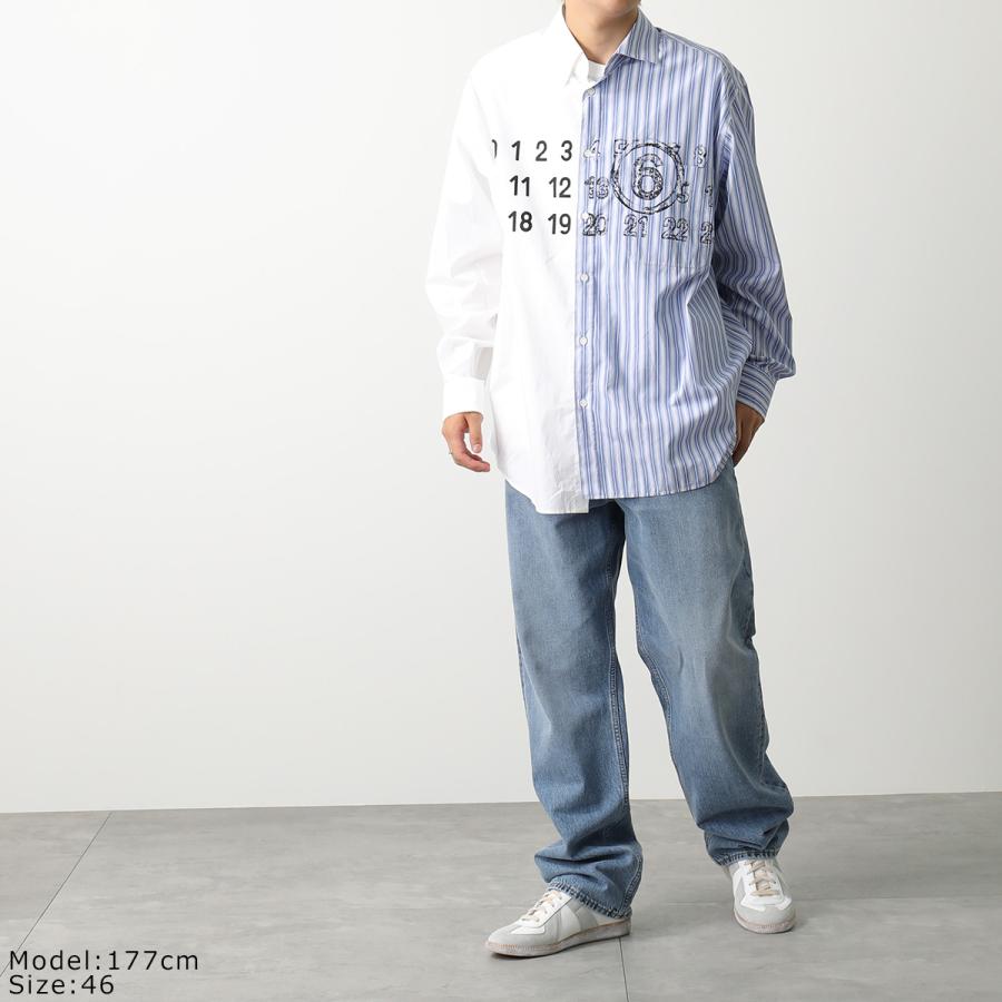 【正規品・新品】MM6 ナンバリングプリントロングシャツ 正規品・新品】MM6 ナンバリングプリントロングシャツ MM6 Maison
