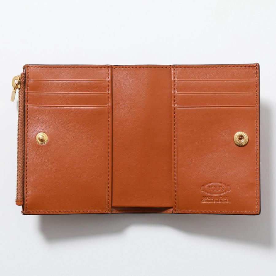 TOD'S TODS トッズ 二つ折り財布 T TIMELESS Tタイムレス TOD'S TODS トッズ 二つ折り財布 T TIMELESS Tタイムレス