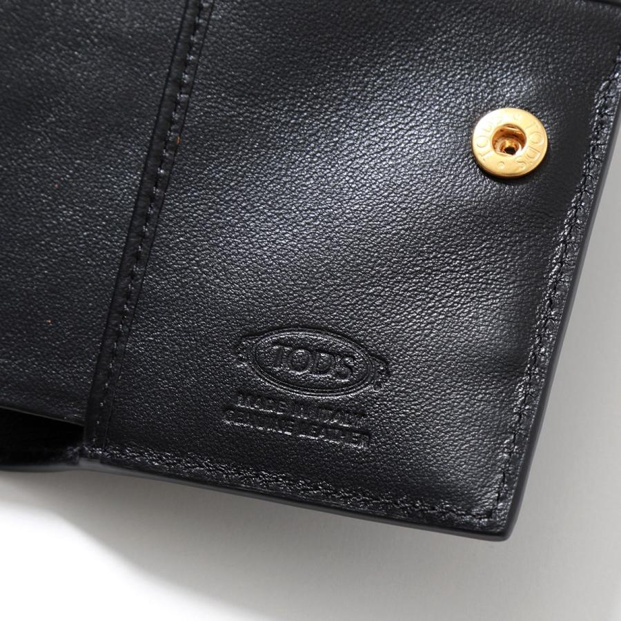 TOD'S TODS トッズ 二つ折り財布 T TIMELESS Tタイムレス TOD'S TODS トッズ 二つ折り財布 T TIMELESS Tタイムレス