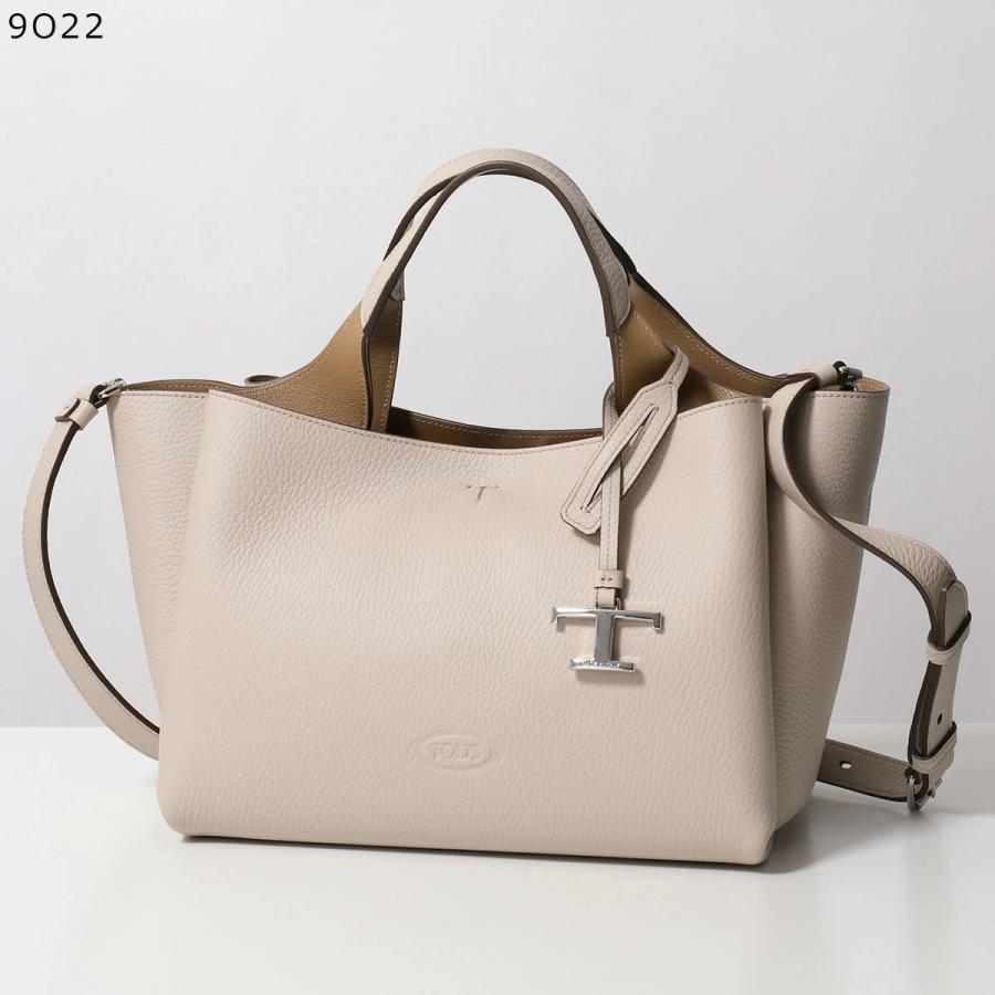 TOD'S レザートートバッグ　トッズ　アイボリー TOD'S（トッズ） TODS ハンドバッグ APA 2 MANICI MINI XBWAPAFL100QRI