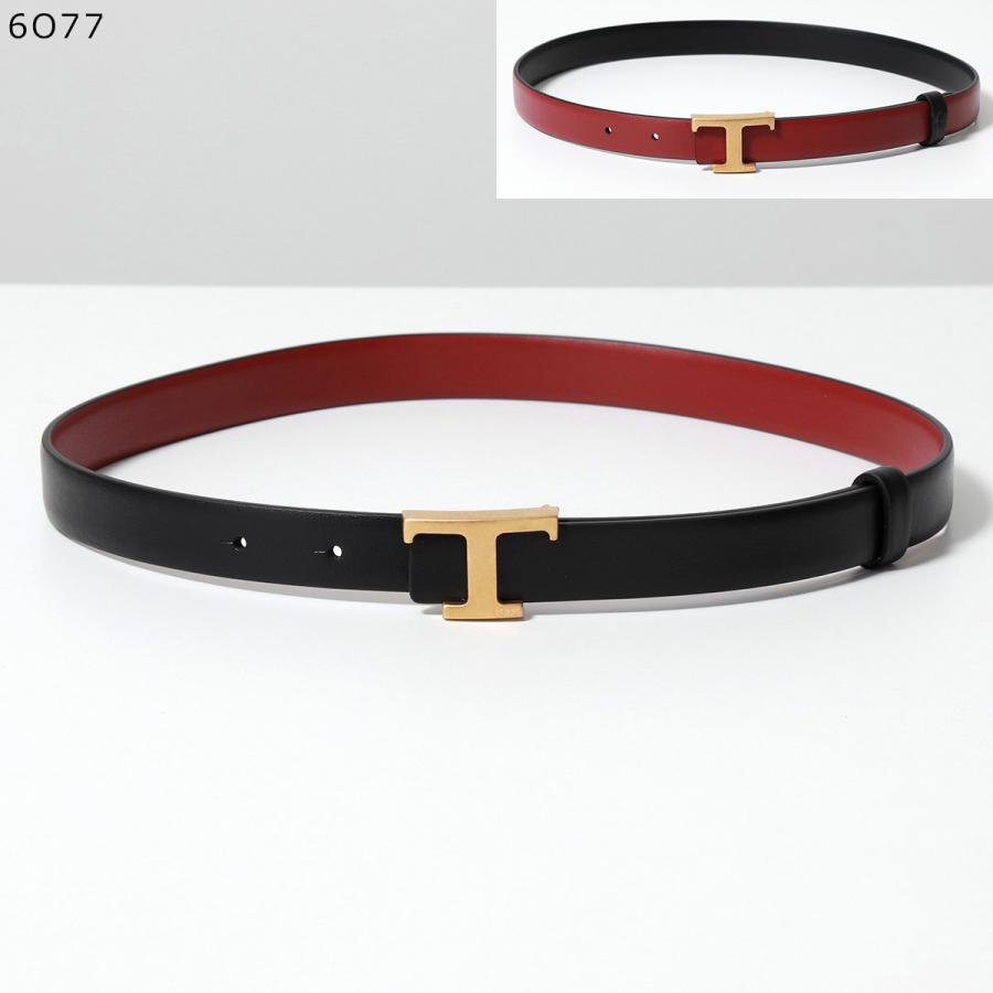 新品に近く正規品TOD'S(トッズ)ベルト男女兼用 長さ約100cm イタリア製 TOD'S（トッズ） TODS ナローベルト T TIMELESS Tタイムレス