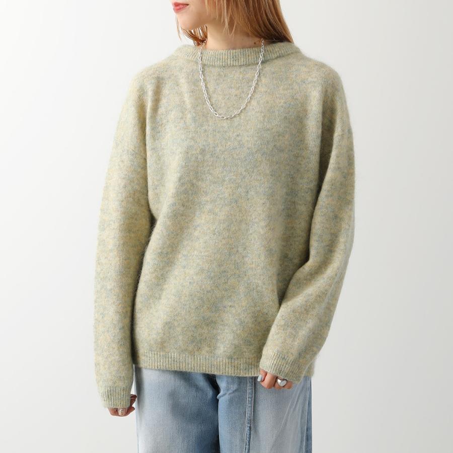 Acne Studios アクネストゥディオズ セーター A60460 FN-WN-KNIT000638 レディース ニット ウール モヘア  クルーネック リラックスフィット カラー3色