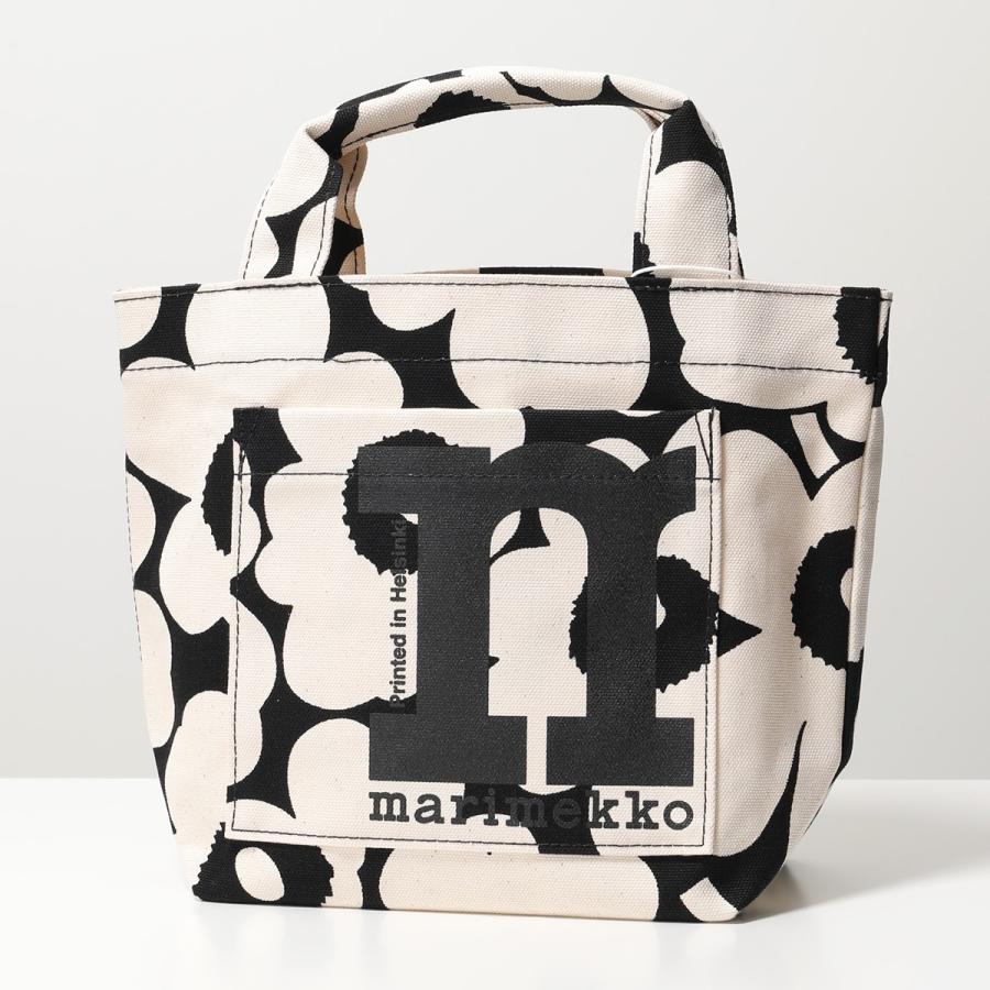 marimekko マリメッコ トートバッグ 092197 Mono Mini Tote Unikko レディース ハンドバッグ ミニトート 花柄 コットンキャンバス ロゴ 鞄 908｜s-musee｜04