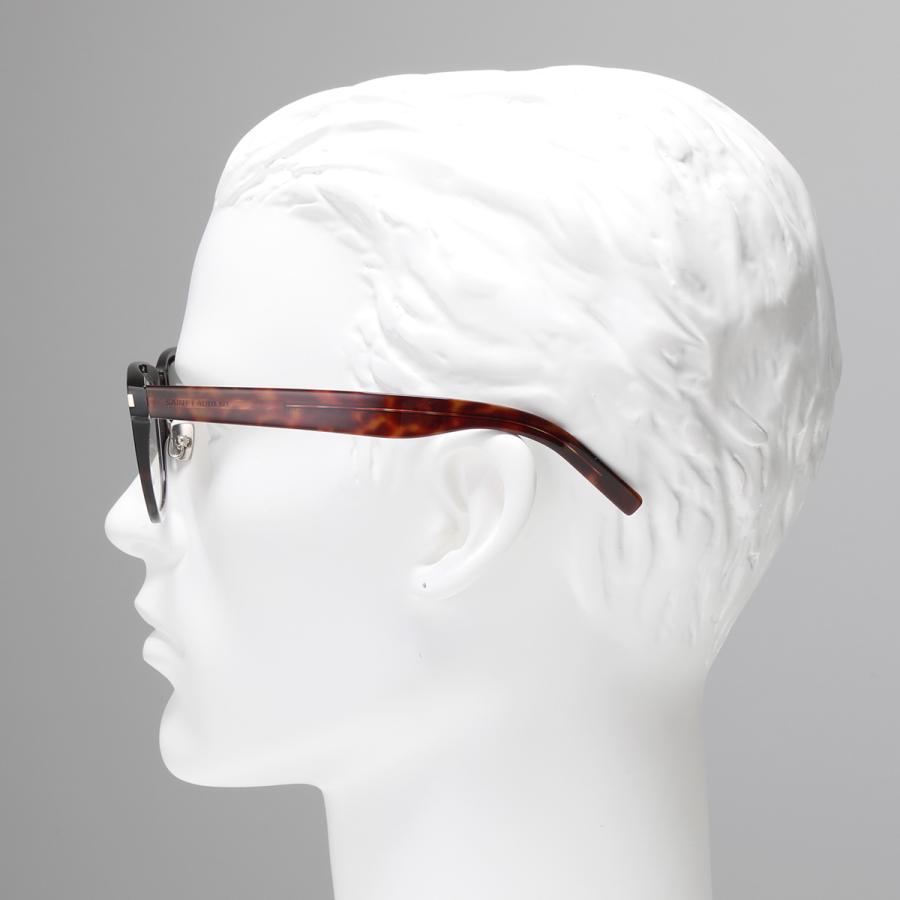 SAINT LAURENT サンローラン メガネ SL 50/F SLIM メンズ ウェリントン