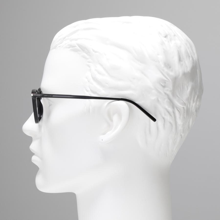 SAINT LAURENT 黒縁メガネ SAINT LAURENT サンローラン メガネ SL 296 メンズ スクエア型 めがね