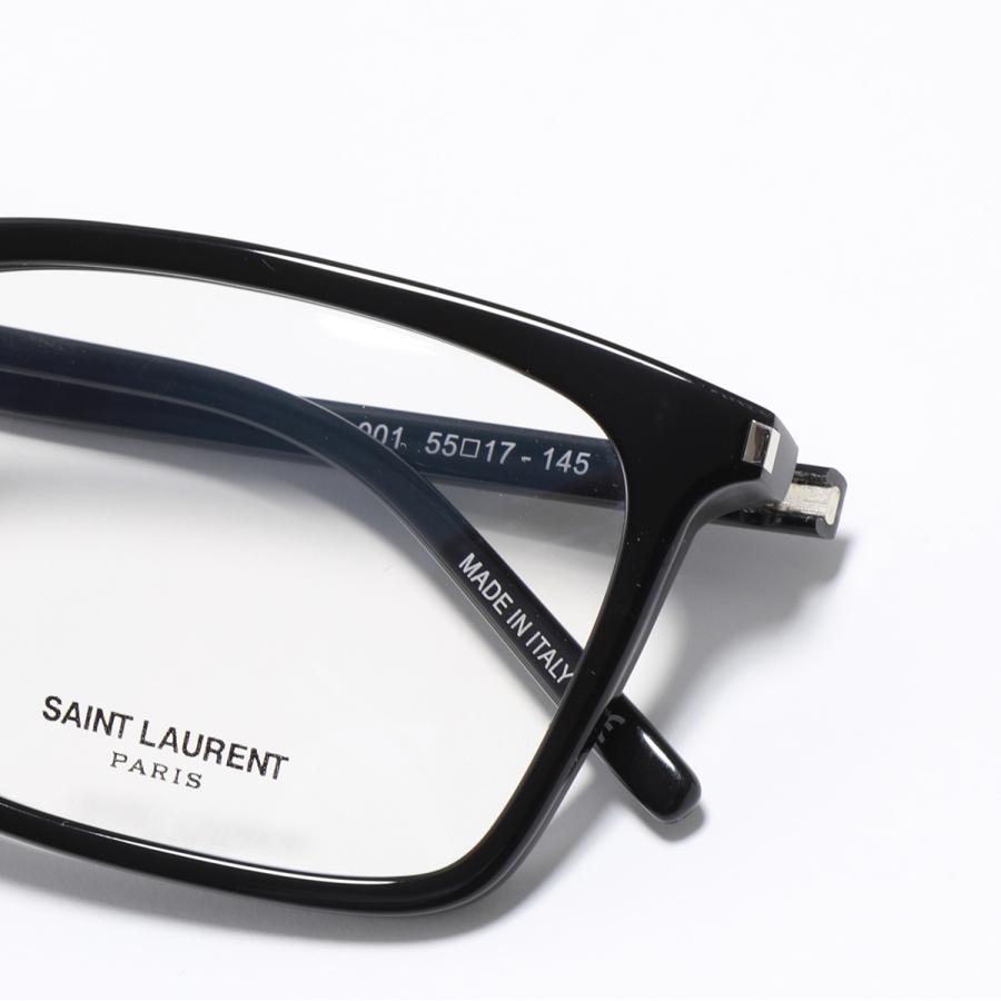 SAINT LAURENT サンローラン メガネ SL 296 メンズ スクエア型 めがね