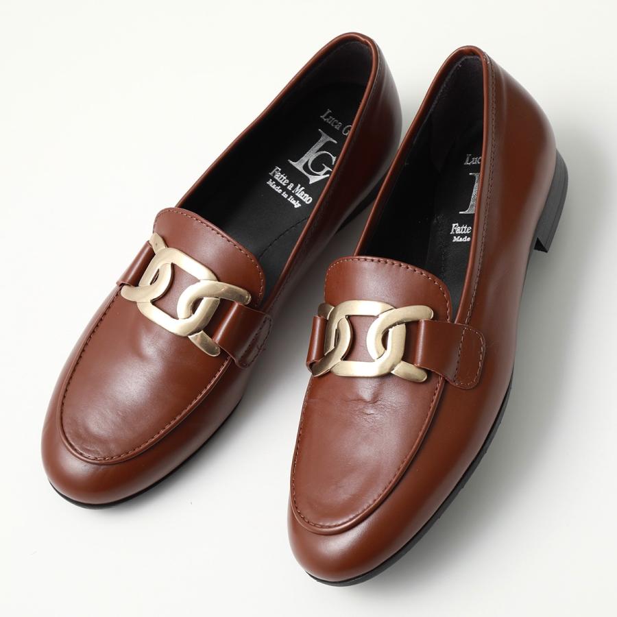 Luca Grossi バーガンディ ローファー　未使用品　※即買い者様歓迎 Luca Grossi（ルカグロッシ） 【36のみ】LUCA GROSSI ローファー H435M