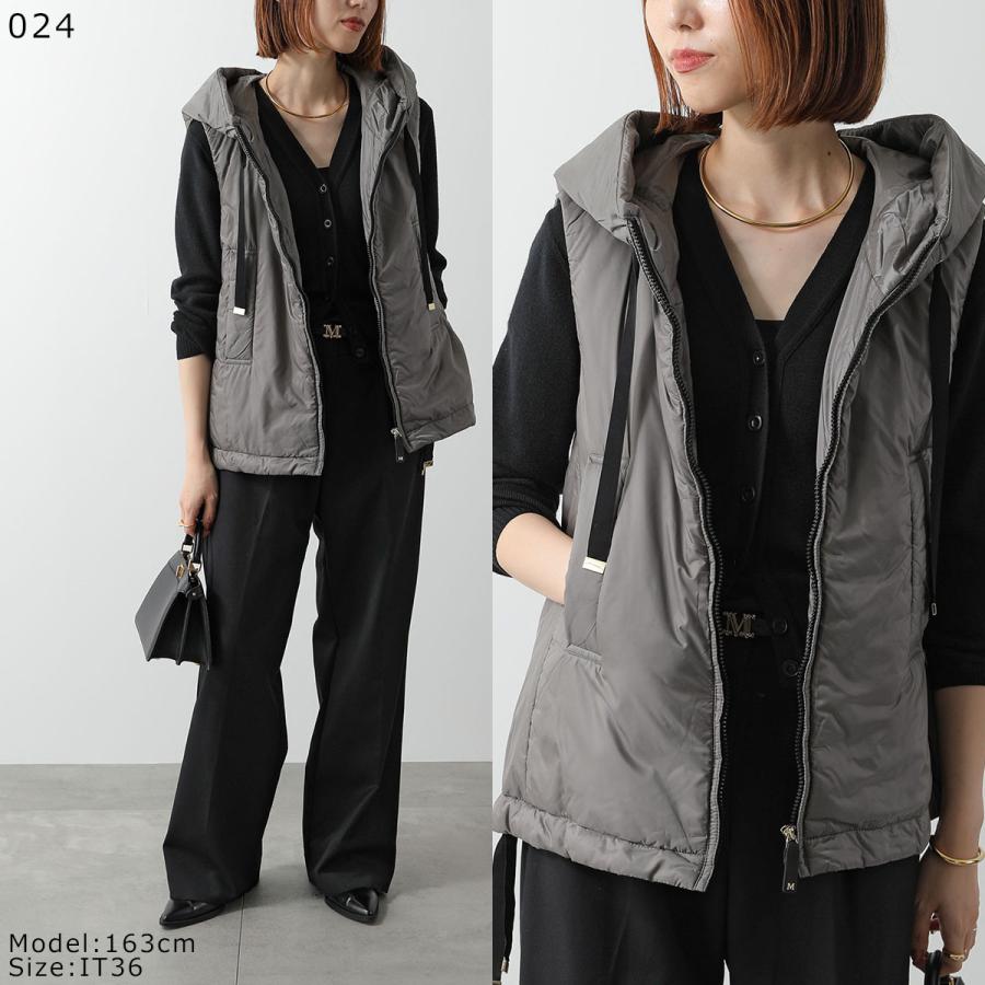 MaxMara The Cube CAMELUXE フード付き 中綿ベスト Max Mara（マックスマーラ） MAX MARA THE CUBE ザ キューブ ベスト