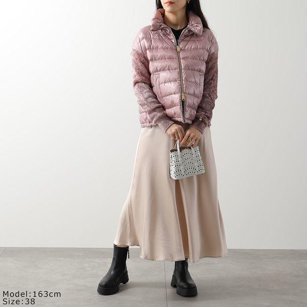 HERNO☆RESORT ボンバー ショート ダウンジャケット LADIES HERNO RESORT ヘルノ リゾート ダウンジャケット MP00008DR