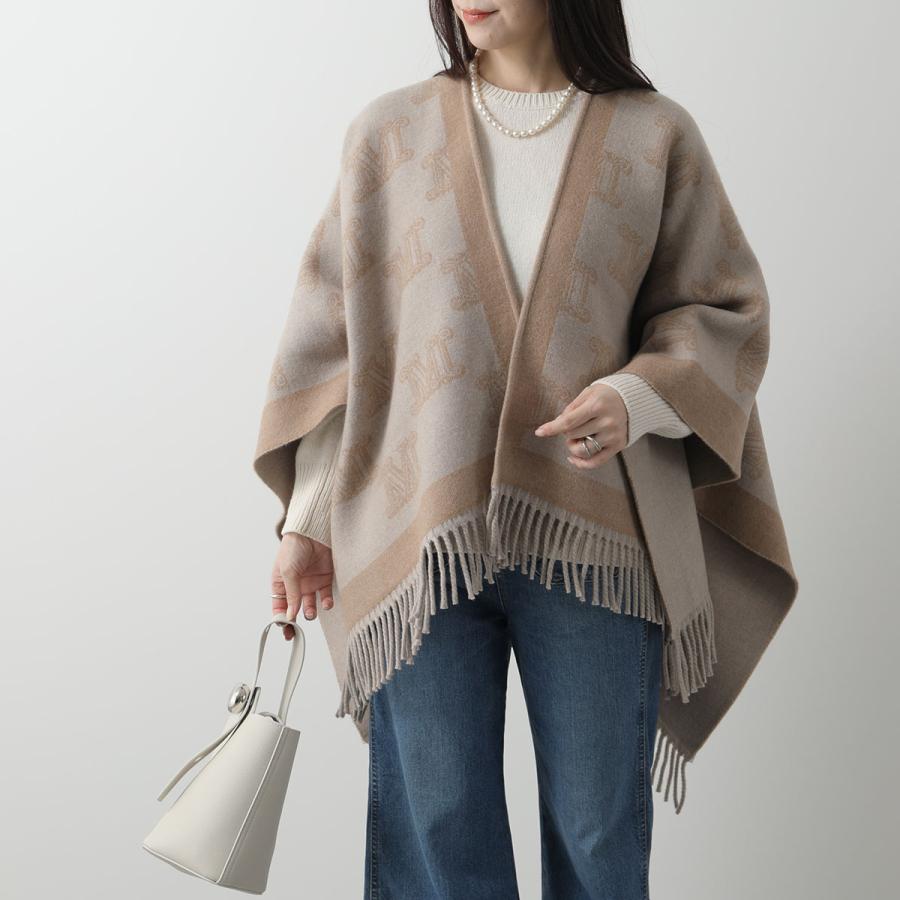 Max Mara MAX MARA マックスマーラ ケープ FRINE フリンジ Max Mara MAX MARA マックスマーラ ケープ FRINE フリンジ