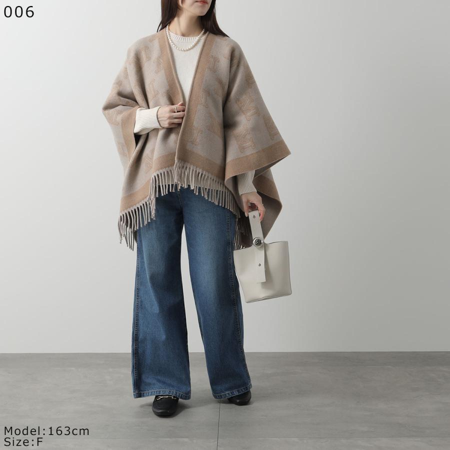 Max Mara MAX MARA マックスマーラ ケープ FRINE フリンジ Max Mara MAX MARA マックスマーラ ケープ FRINE フリンジ