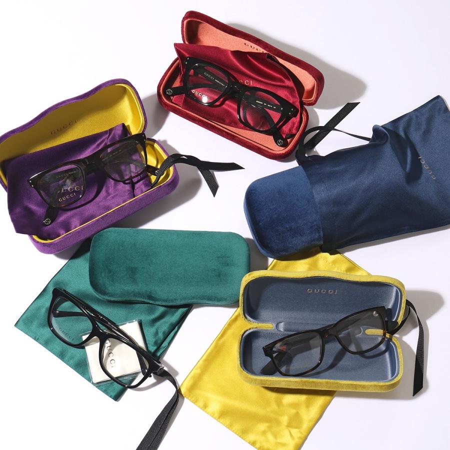 GUCCI（グッチ） メガネ GG0258S レディース バタフライ型 伊達メガネ