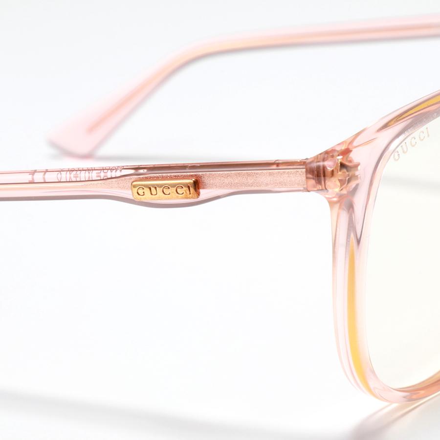 Gucci ピンクレンズ ゴールドフレーム サングラス スクエア サングラス ・ゴールドトーン | GUCCI公式