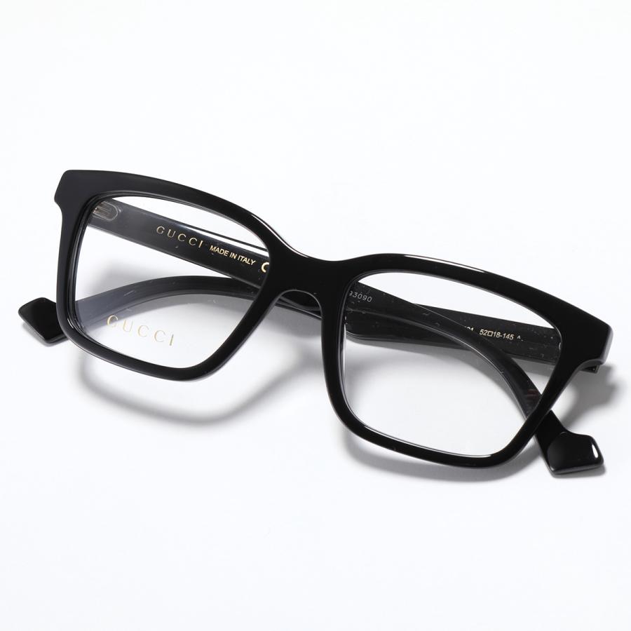 GUCCI 伊達メガネ GUCCI（グッチ） メガネ GG0964O メンズ スクエア型 めがね 伊達メガネ