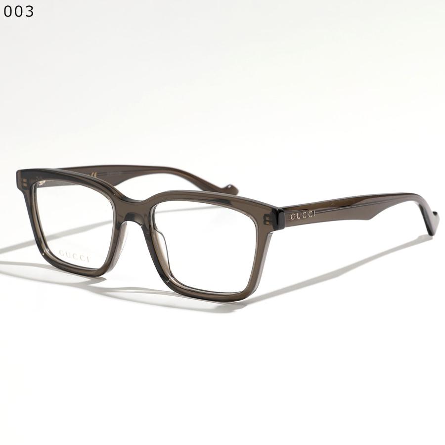 GUCCI（グッチ） メガネ GG0964O メンズ スクエア型 めがね 伊達メガネ
