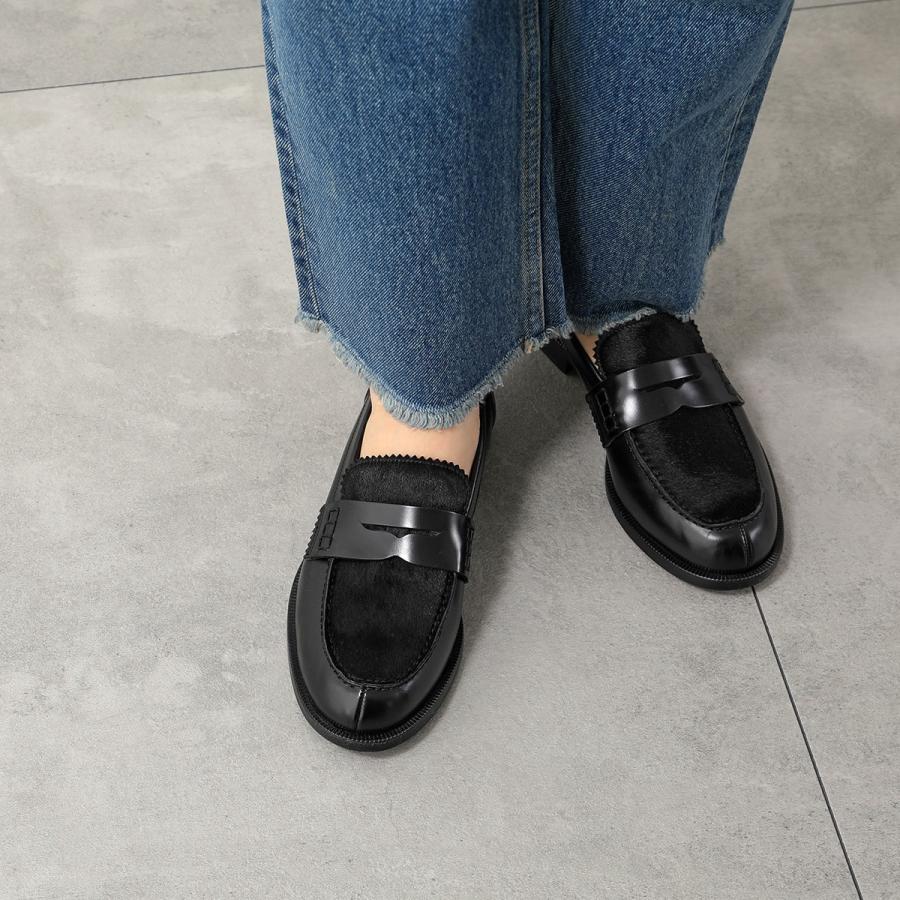 PASCUCCI（パスクッチ） コインローファー 4100 レディース ハラコ