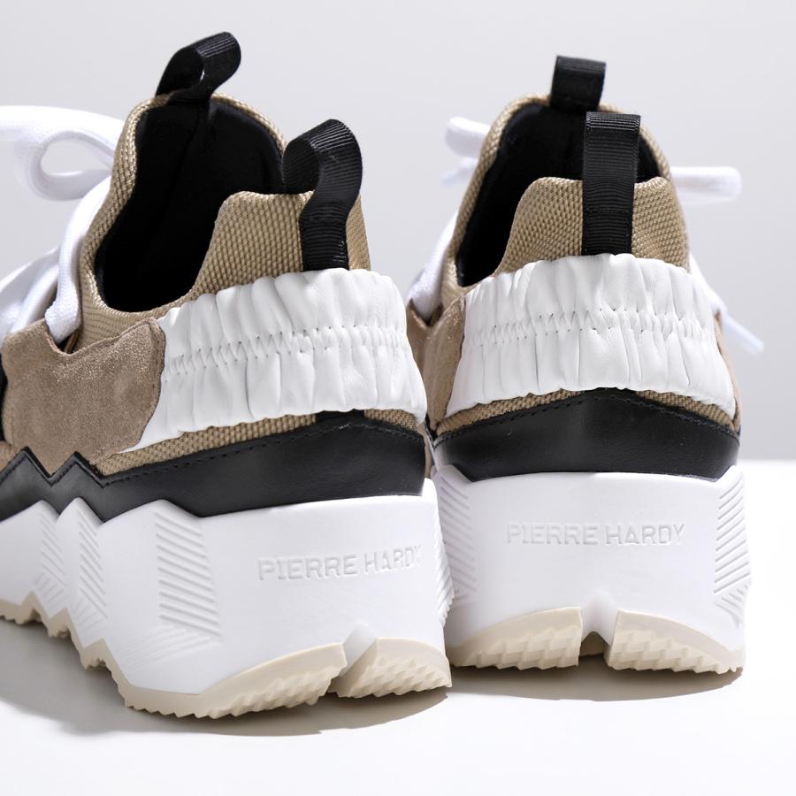 PIERRE HARDY ベージュ ホワイト スニーカー バイヤーおすすめ PARIS発 PIERRE HARDY(ピエールアルディ)2022SS