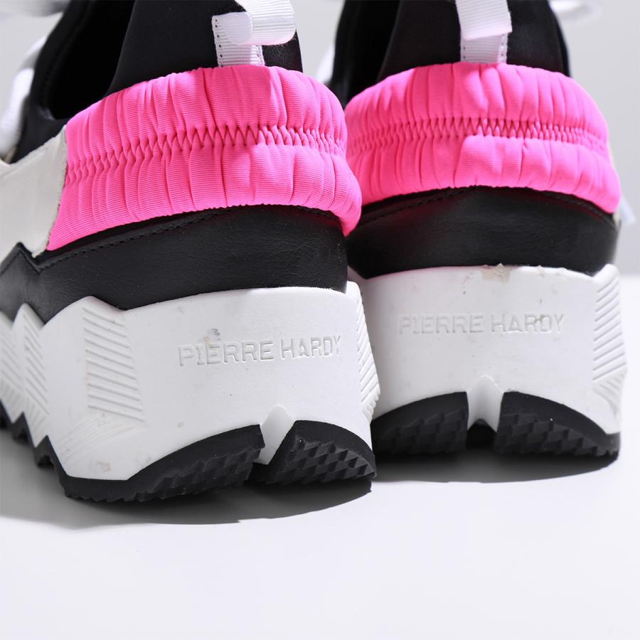 PIERRE HARDY ピエールアルディ スニーカー TREK COM トレックコメット NS04X PL レディース ローカット レザー ナイロン シューズ 靴 MULTI-BLACK-PINK｜s-musee｜07