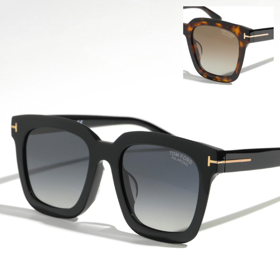 TOM FORD / サングラス/ウェリントン/プラスチック/BLK/BLK/メンズ/TF690-F// TOM FORD（トムフォード） サングラス SARI TF690-F FT0690-F/S メンズ