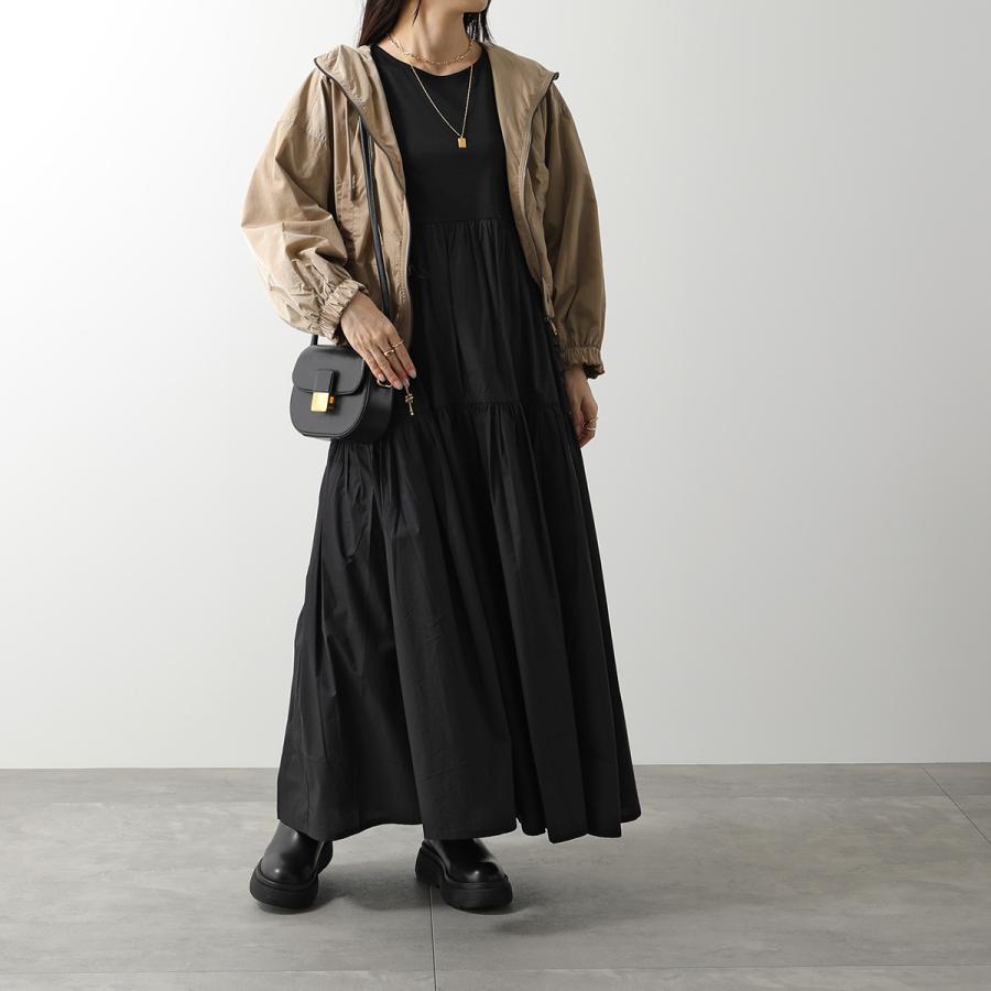 MaxMara studio 異素材ロングドレス
