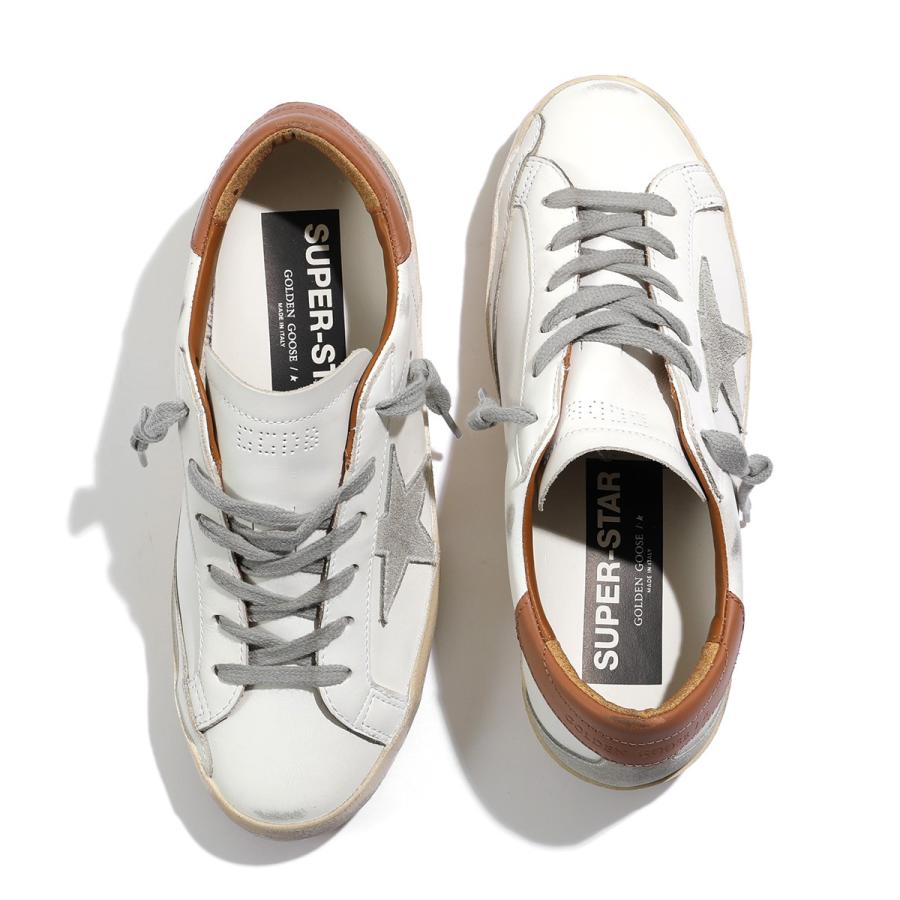 GOLDEN GOOSE ゴールデングース スニーカー SUPER STAR GWF00102 F002182 レディース レザー スエード スター ローカット ロゴ ヴィンテージ加工 靴 10803｜s-musee｜07