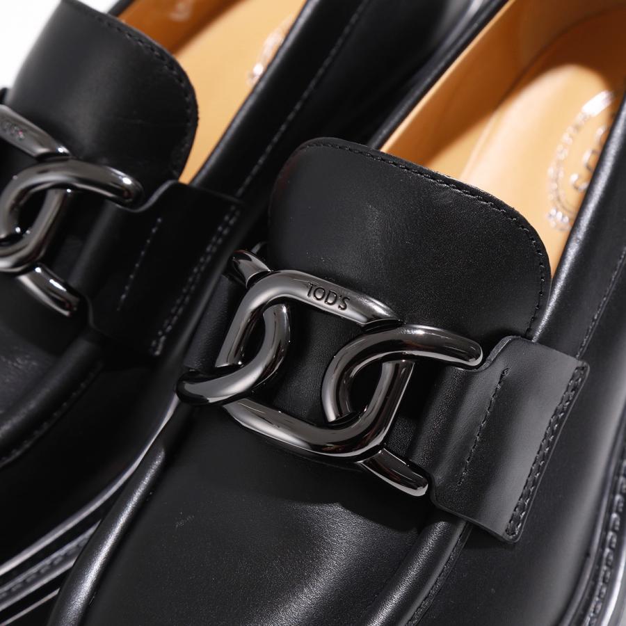 TODS トッズ ローファー KATE ケイト XXW08D0HR40GOC レディース レザー メタルチェーン ヒールローファー シューズ 靴 カラー2色｜s-musee｜17