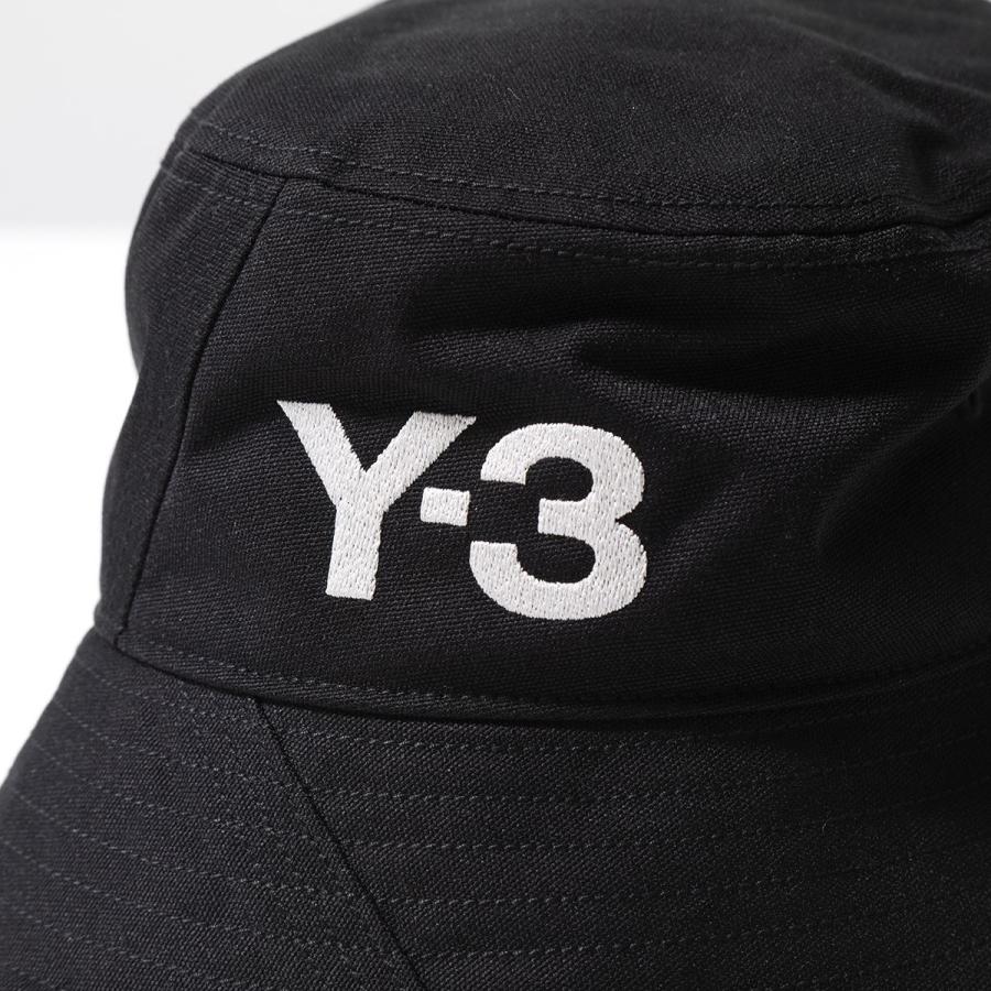 Y-3 レディース ロゴ刺繍 バケットハット IQ3394 OSFW Y-3 ワイスリー バケットハット IQ3394 レディース ロゴ刺繍 帽子