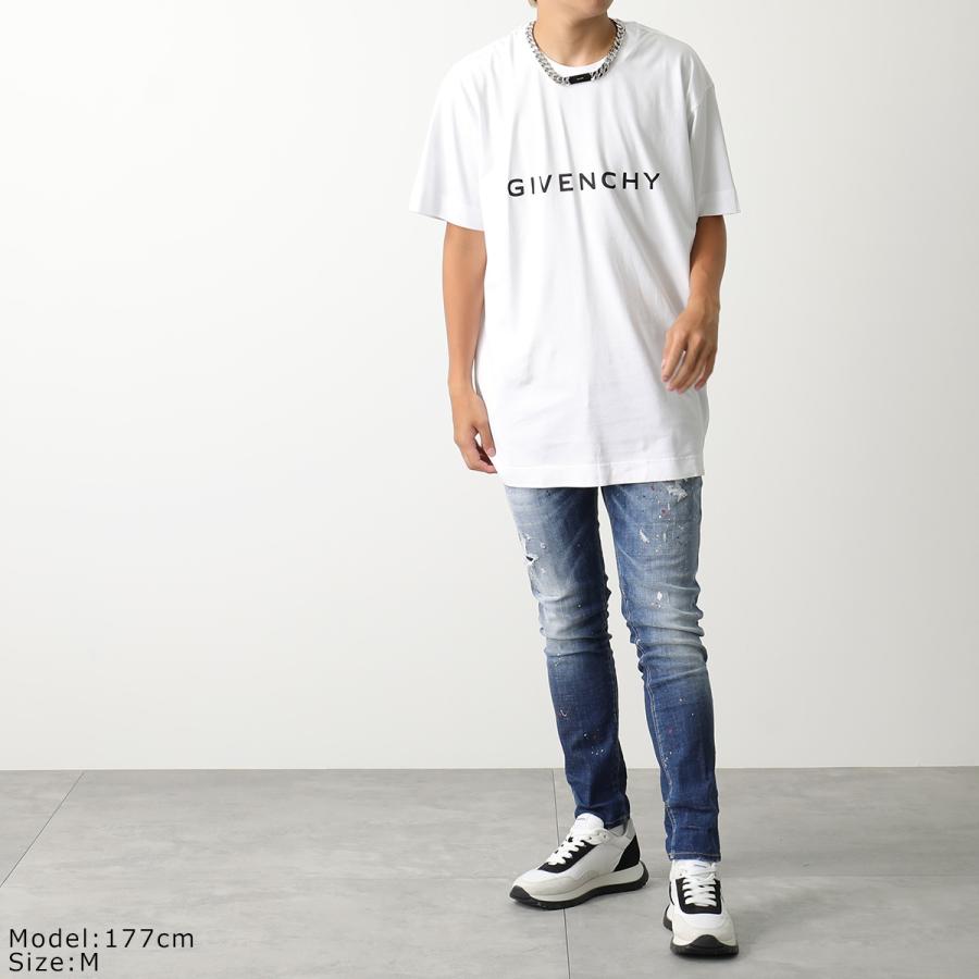 GIVENCHY ジバンシィ Tシャツ BM716N3YAC メンズ 半袖 カットソー ロゴ 