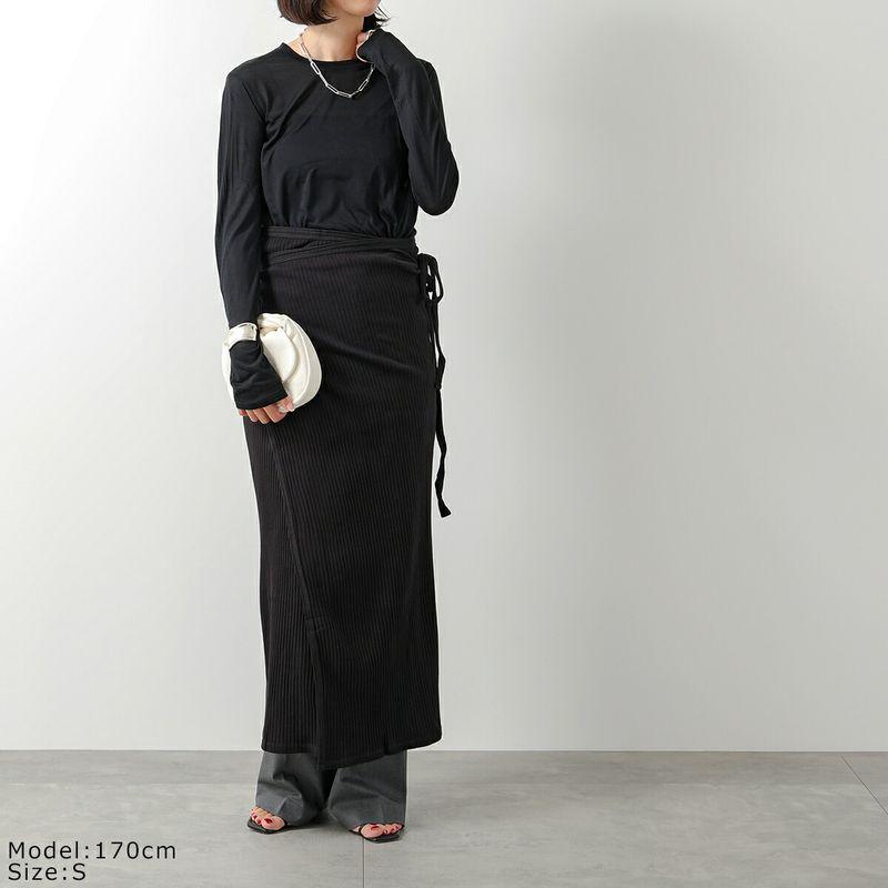 BASERANGE（ベースレンジ） ロングスカート BRIG SKIRT SKBR RIB 000