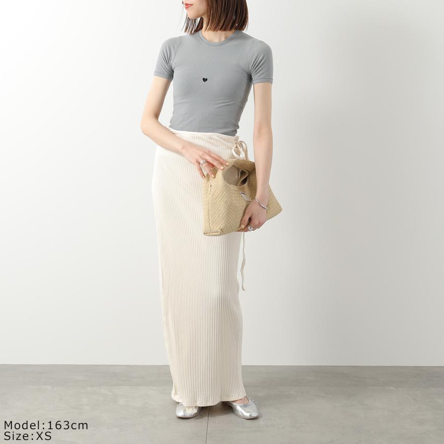 Baserange リブスカート S BASERANGE（ベースレンジ） ロングスカート BRIG SKIRT SKBR RIB 000