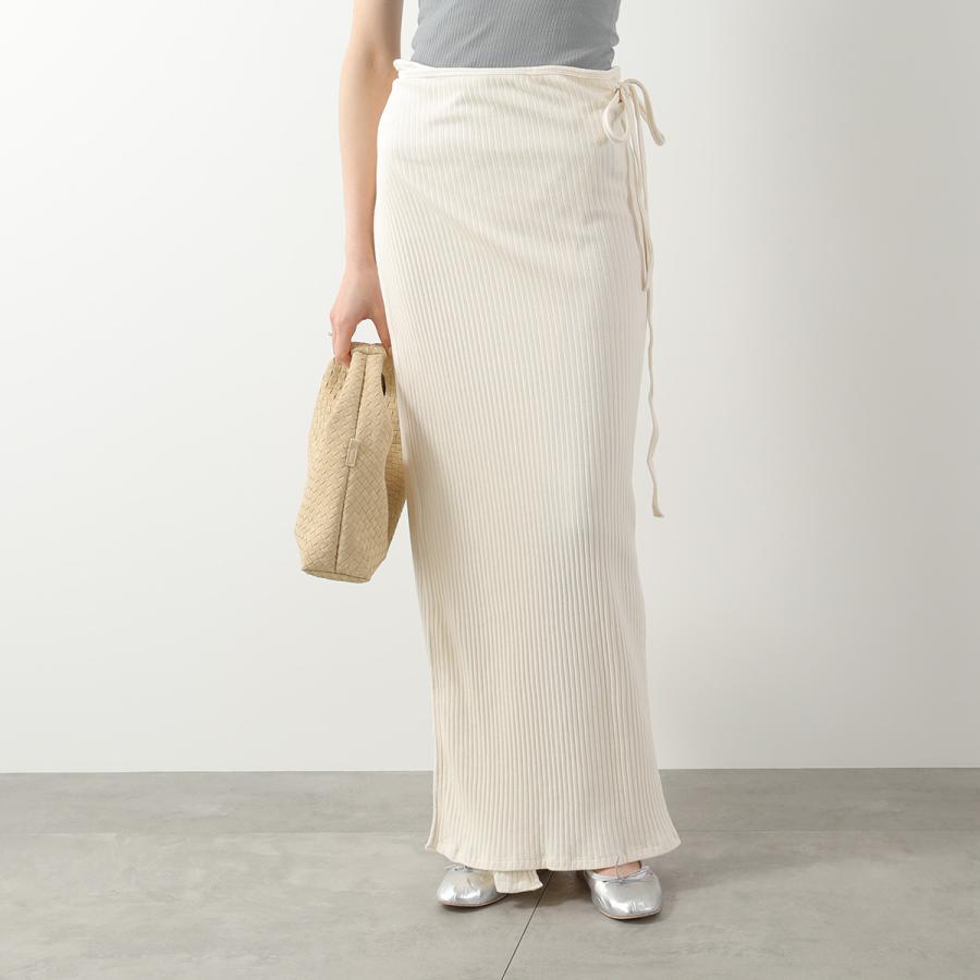 Baserange Brig Skirt Fleece Rib ベースレンジ Brig Skirt in Black | Organic cotton rib jersey | Baserange