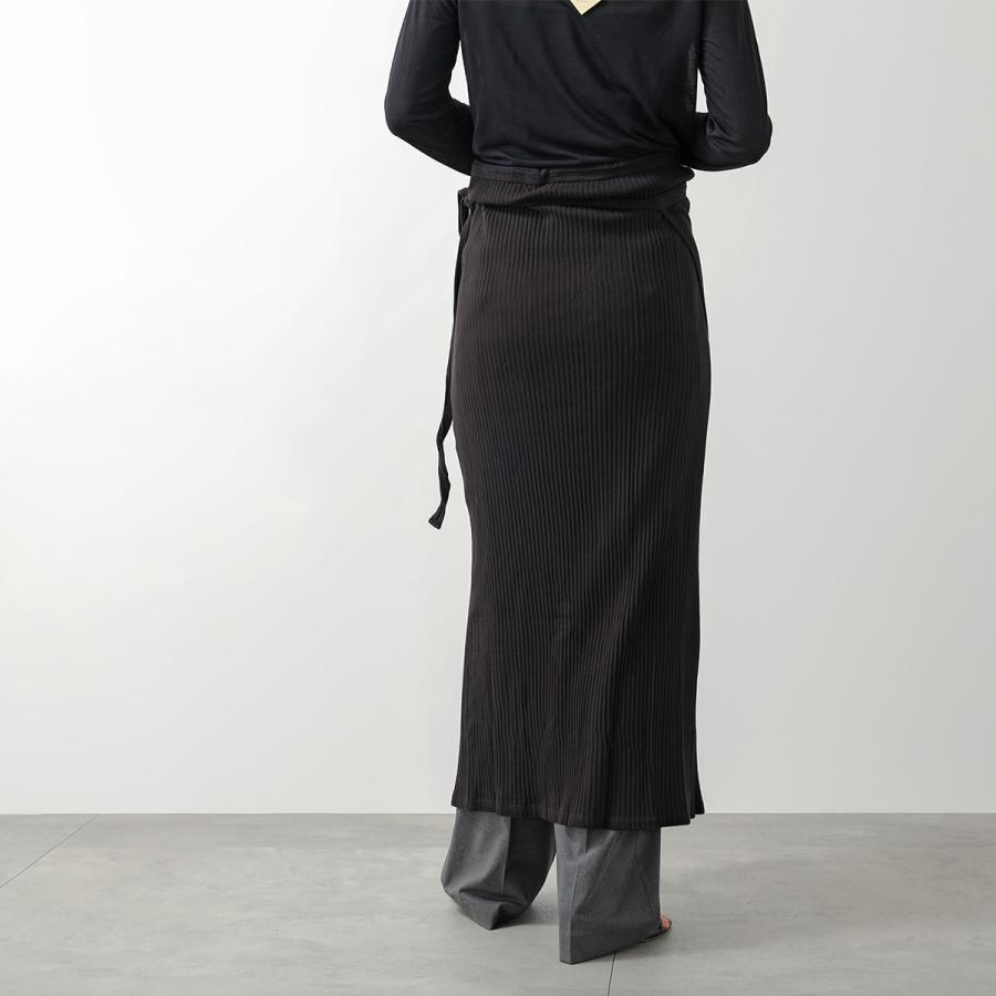 Baserange リブスカート S BASERANGE（ベースレンジ） ロングスカート BRIG SKIRT SKBR RIB 000